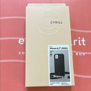 Cyrill by Spigen iPhone charm mag case with adjustable crossbody strap